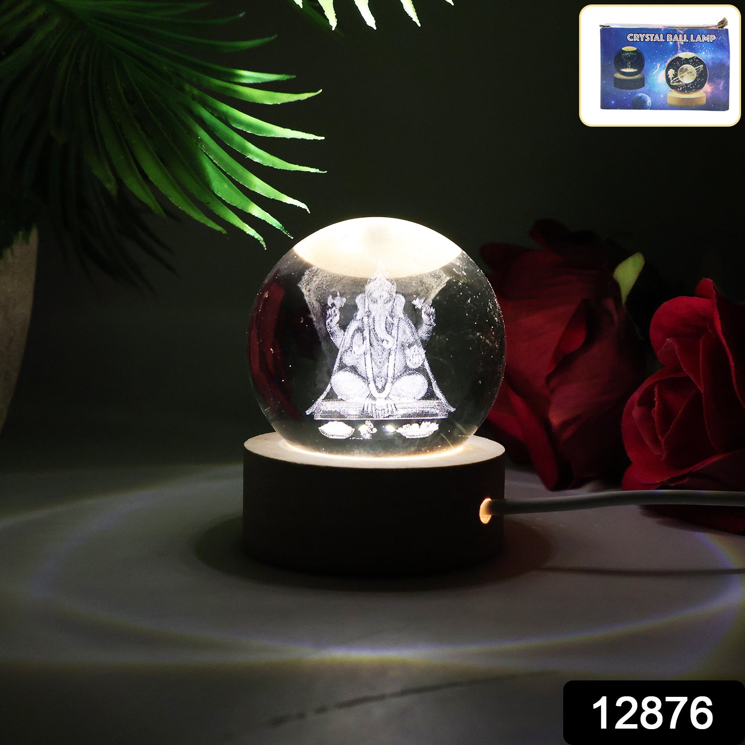 3d Crystal Ball Lamps For Bedroom 3d Lamps For Home Decoration 3d Crystal Ball Night Light Gifts For Women Gifts For Men Room Decor Items For Bedroom For Friend And Family(1 Pc)