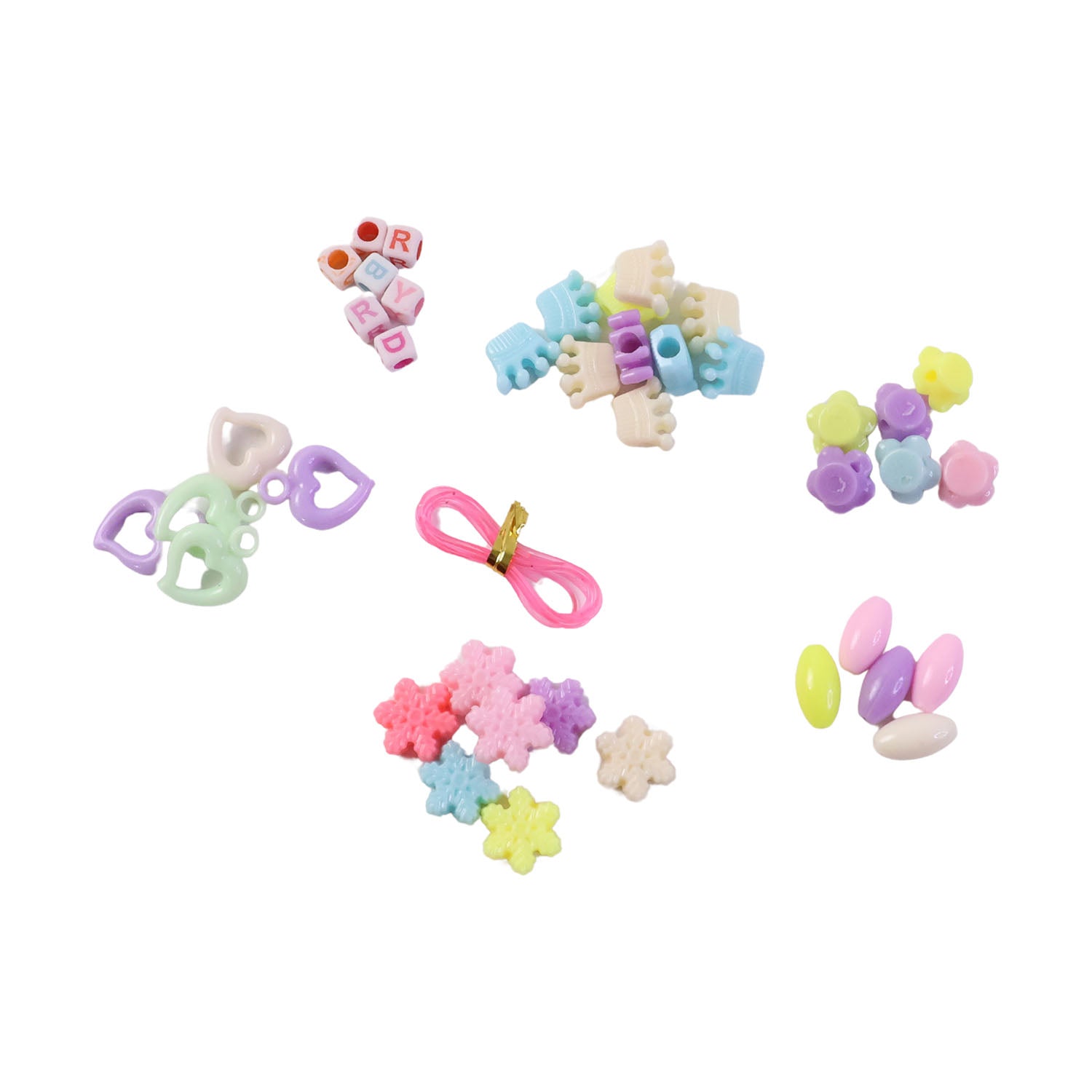 Diy Fashion Beading Jewellery Making Kit (1 Set)