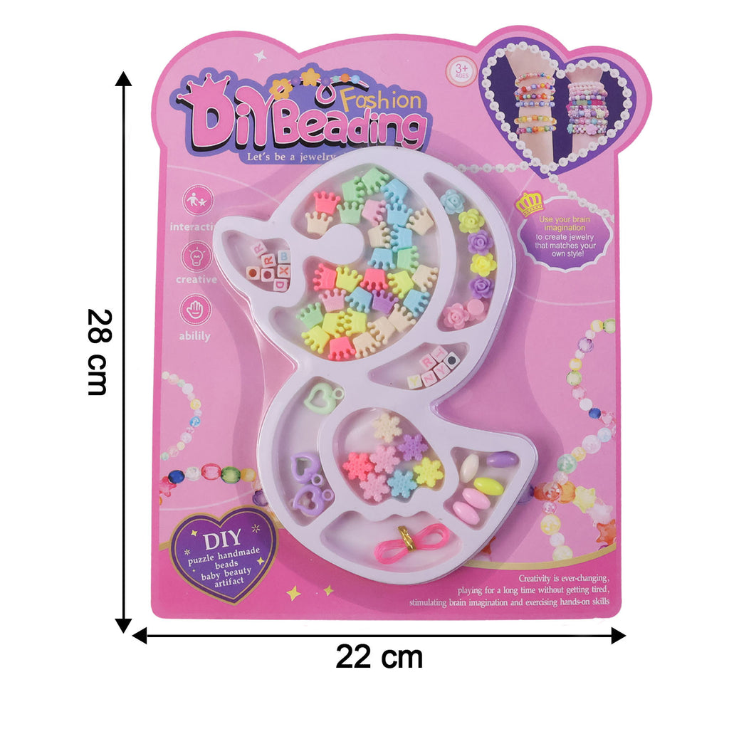 Diy Fashion Beading Jewellery Making Kit (1 Set)