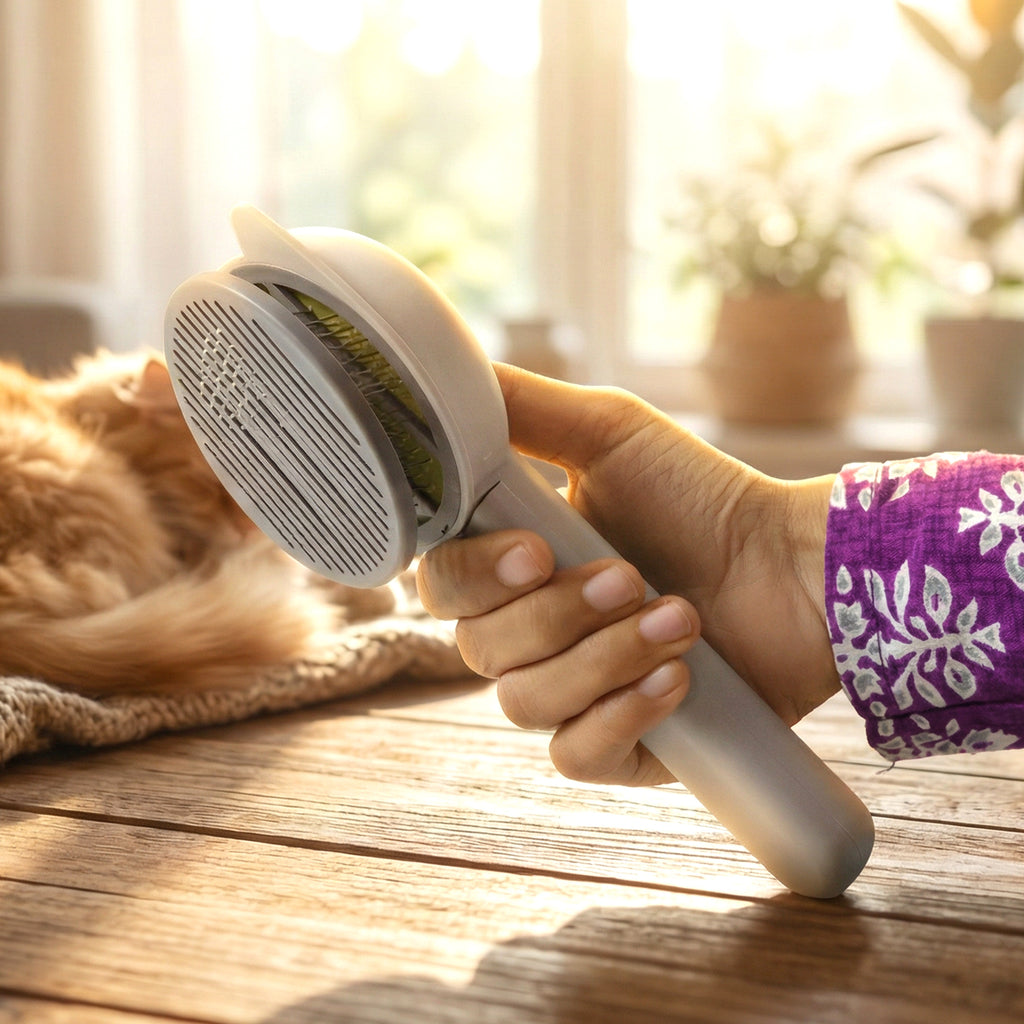 Soft Pet Hair Removal Needle Comb (1 Pc)