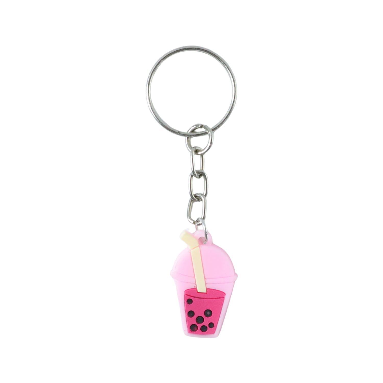 Cute Bubble Tea Cartoon Keychain (1 Pc)