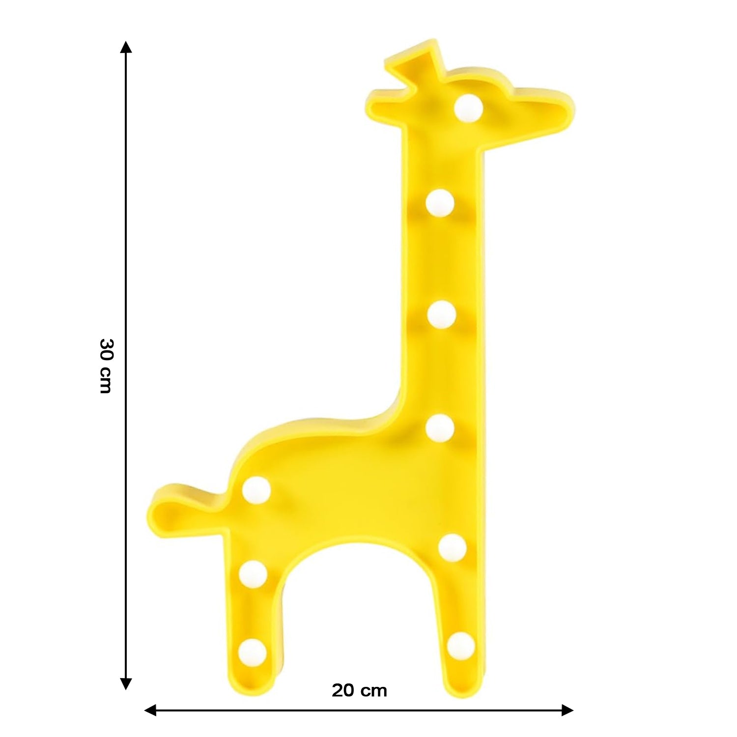 Giraffe Shape Led Decorative Night Light (1 Pc)